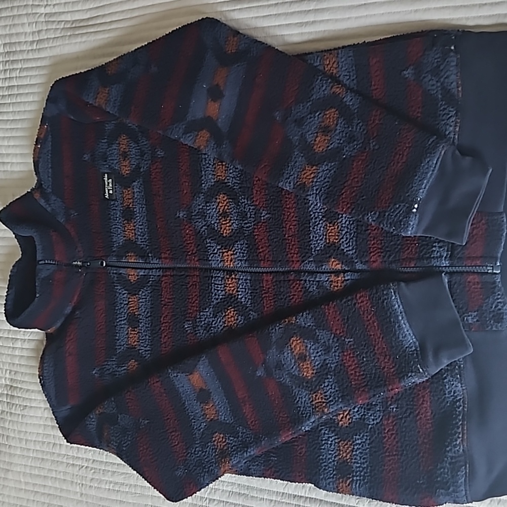 Boys Abercrombie Cozy Zip Up Sweater